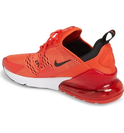 Shop Nike Air Max 270 Sneaker In Habanero Red/ Black/ White