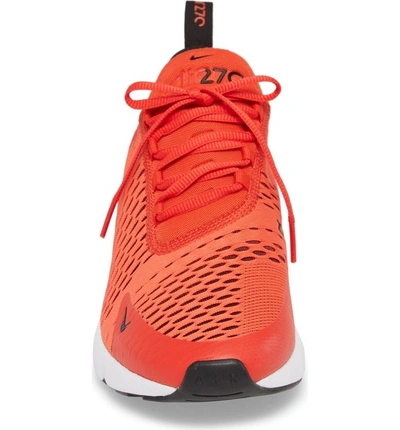 Shop Nike Air Max 270 Sneaker In Habanero Red/ Black/ White