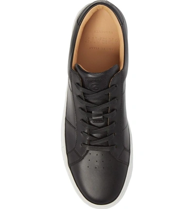 Shop Greats Royale Sneaker In Black Leather