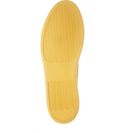 Shop Common Projects Original Achilles Sneaker In Yellow Leather