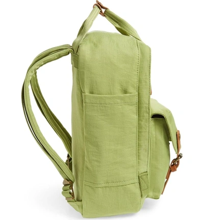 Shop Doughnut Macaroon Water Resistant Backpack - Green In Green Tea