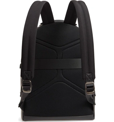Shop Ferragamo Firenze Leather Backpack - Black In Nero