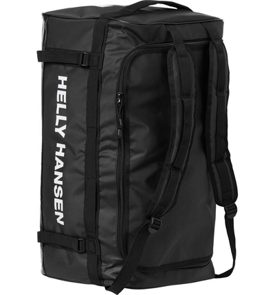 Shop Helly Hansen New Classic Large Duffel Bag In Black