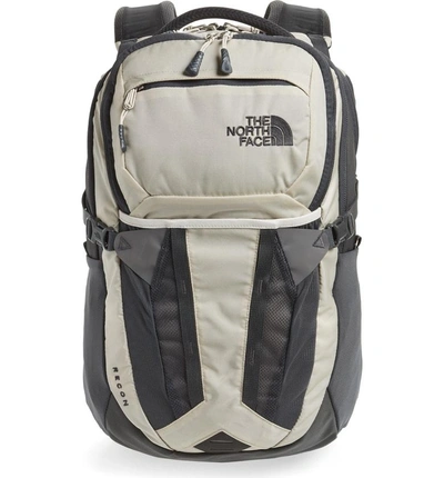 Shop The North Face Recon Backpack - Beige In Peyote Beige/ Asphalt Grey