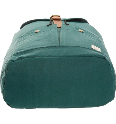 Shop Doughnut Montana Water Repellent Backpack - Green In Seaweed