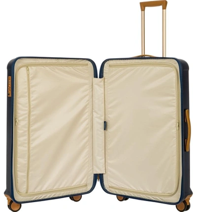 Shop Bric's Capri 32-inch Spinner Suitcase In Matte Blue