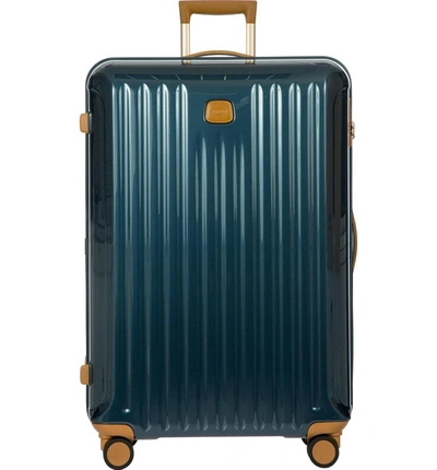 Shop Bric's Capri 32-inch Spinner Suitcase In Night Blue