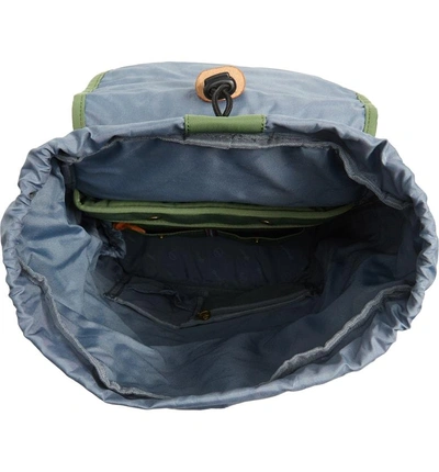 Shop Doughnut Montana Bo-he Water Repellent Backpack - Green In Army