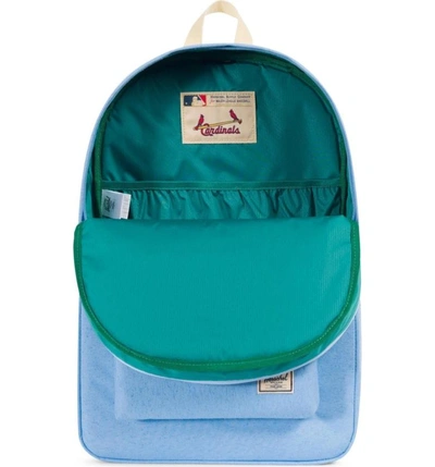 Shop Herschel Supply Co Heritage - Mlb Cooperstown Collection Backpack - Blue In St. Louis Cardinals