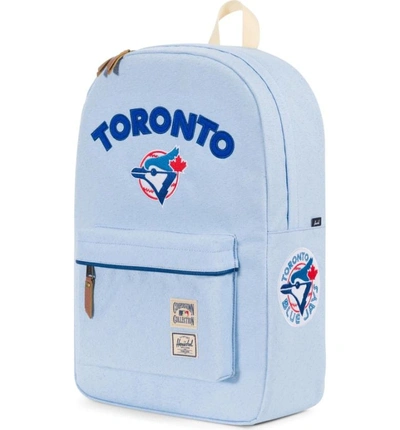 Shop Herschel Supply Co. Heritage - Mlb Cooperstown Collection Backpack In Toronto Blue Jays