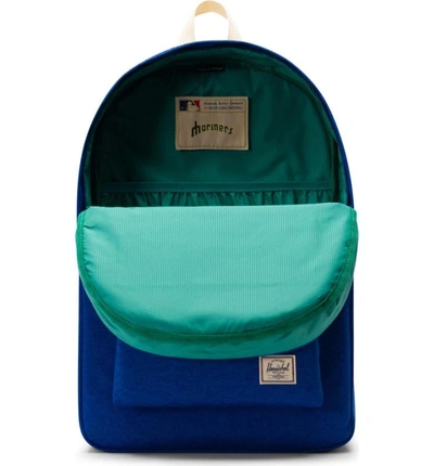 Shop Herschel Supply Co Heritage - Mlb Cooperstown Collection Backpack - Blue In Seattle Mariners
