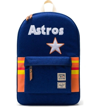 Shop Herschel Supply Co Heritage - Mlb Cooperstown Collection Backpack In Houston Astros
