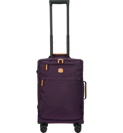 Shop Bric's X-bag 21-inch Spinner Carry-on - Purple In Violet