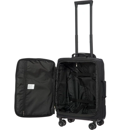 Shop Bric's X-bag 21-inch Spinner Carry-on - Black In Black/ Black