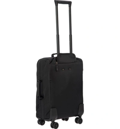 Shop Bric's X-bag 21-inch Spinner Carry-on - Black In Black/ Black