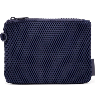 Shop Dagne Dover Small Parker Mesh Pouch In Storm