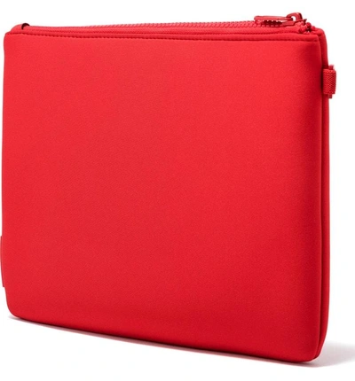 Shop Dagne Dover Scout Large Zip Top Pouch - Red In Poppy