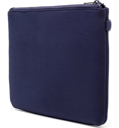 Shop Dagne Dover Scout Large Zip Top Pouch In Storm