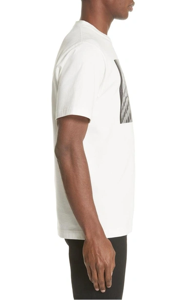 Shop Calvin Klein 205w39nyc Flag On Building Graphic T-shirt In White