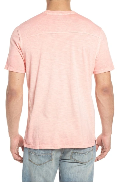 Shop Tommy Bahama Suncoast Shores V-neck T-shirt In Electric Coral
