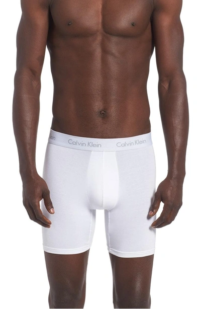 Shop Calvin Klein U5555 Boxer Briefs In White