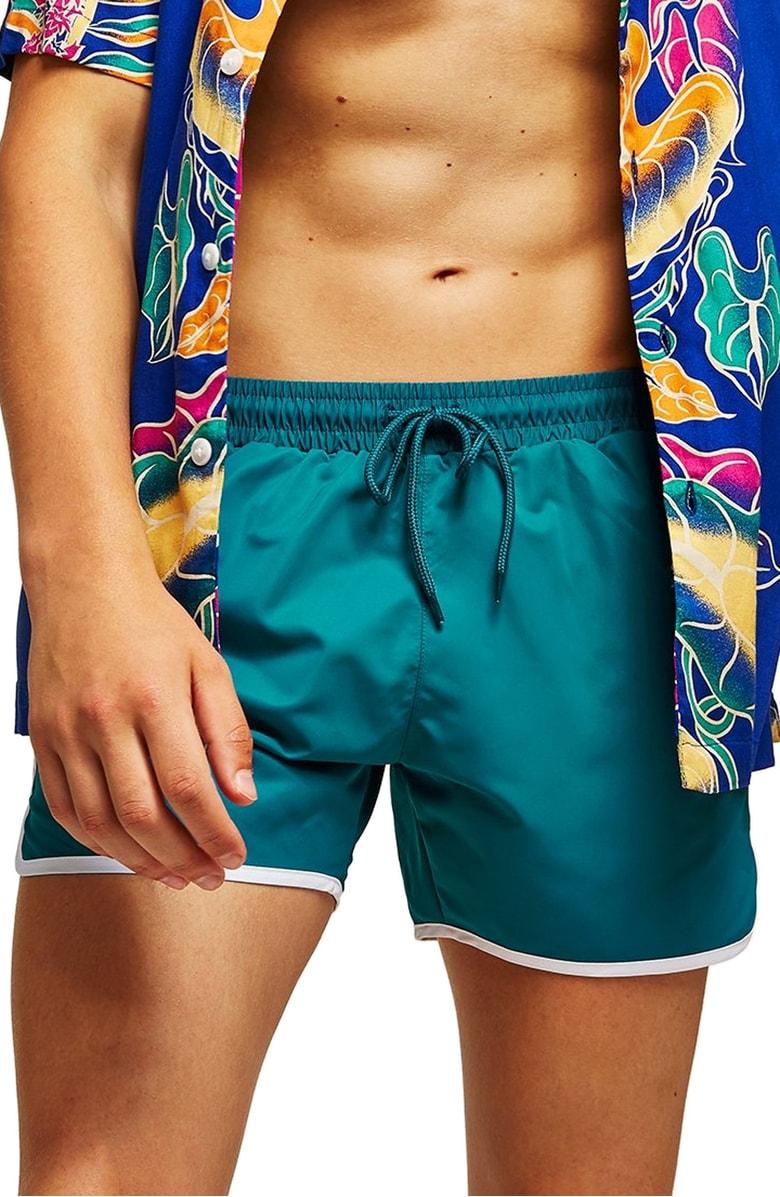 topman swimming shorts