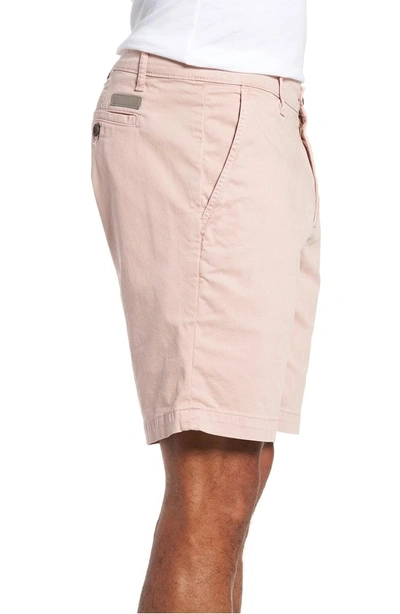 Shop Ag Wanderer Modern Slim Fit Shorts In Sulfur Adoberose