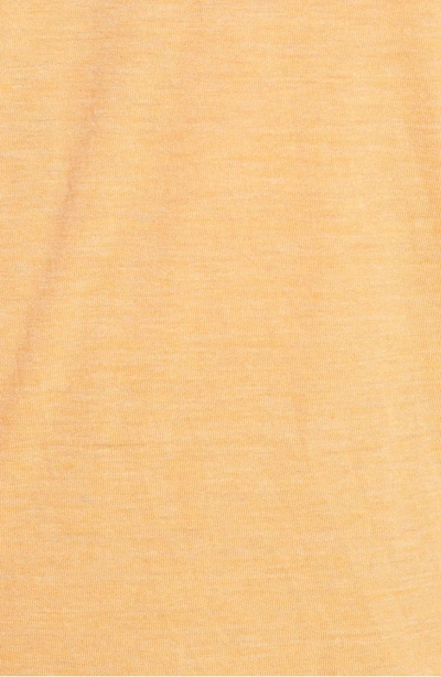 Shop Goodlife Scallop Triblend V-neck T-shirt In Mock Orange