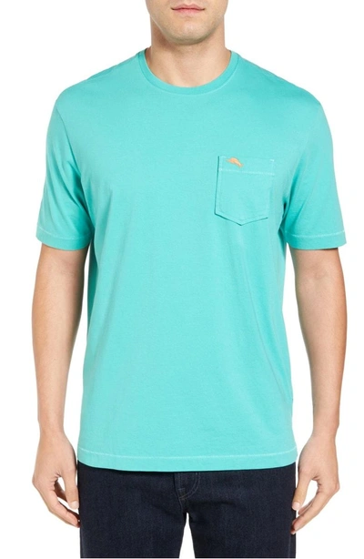 Shop Tommy Bahama New Bali Sky Pima Cotton Pocket T-shirt In Tobago
