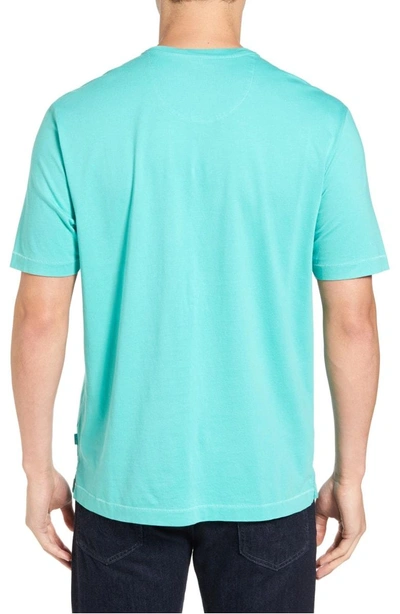 Shop Tommy Bahama New Bali Sky Pima Cotton Pocket T-shirt In Tobago