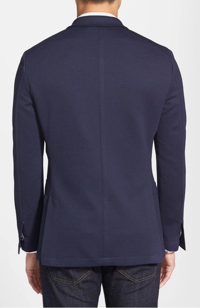 Shop Vince Camuto Slim Fit Stretch Knit Blazer In Navy