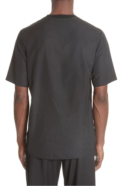 Shop 3.1 Phillip Lim / フィリップ リム Cotton Poplin T-shirt In Black