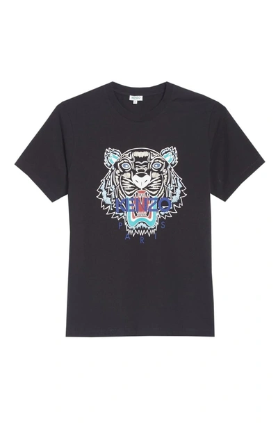 Shop Kenzo Tiger Graphic T-shirt In Black