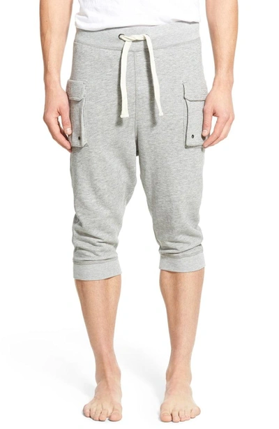 Shop 2(x)ist Crop Cargo Pants In Light Grey Heather