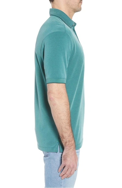 Shop Tommy Bahama Coastal Crest Polo In Forest Green