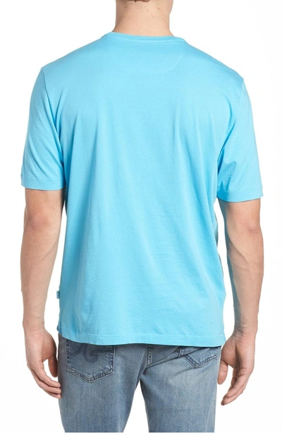Shop Tommy Bahama Bali Skyline T-shirt In Breeze Blue