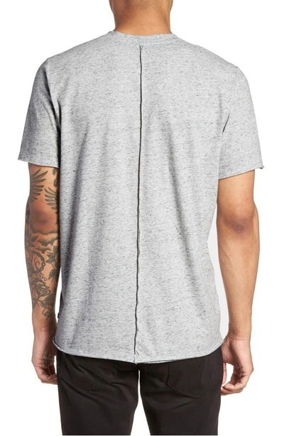 Shop Good Man Brand Slim Fit V-neck T-shirt In Silver Heather