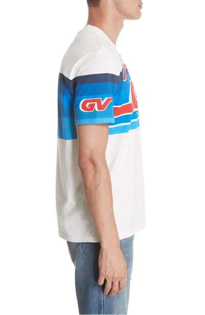 Shop Givenchy Motocross Graphic T-shirt In Natural