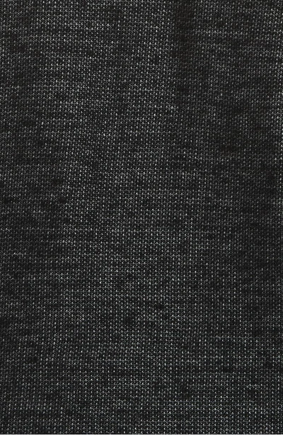 Shop John Varvatos Double Knit Sweater In Black