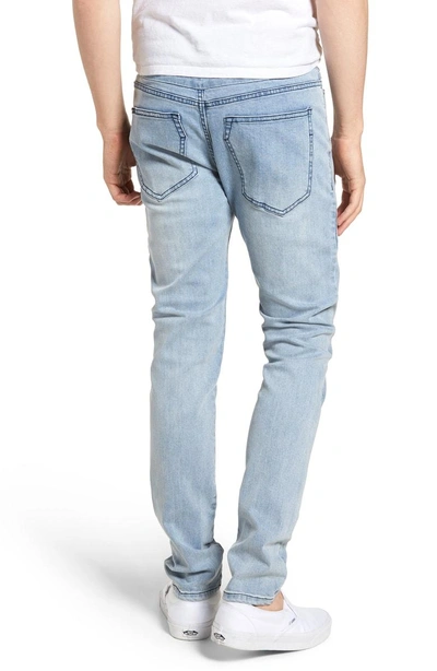 Shop Zanerobe Joe Blow Slim Fit Jeans In Arctic Wash