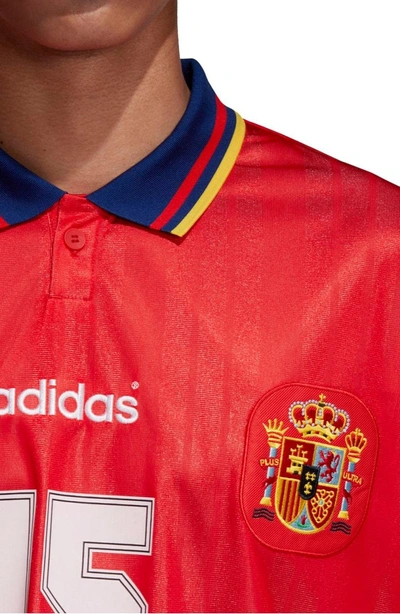 Shop Adidas Originals Adidas Original Spain 1994 Soccer Jersey In Red