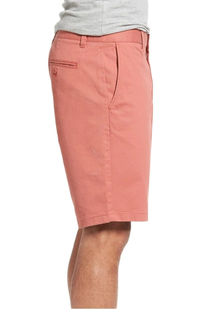 Shop Bonobos Stretch Washed Chino 9-inch Shorts In Rich Coral