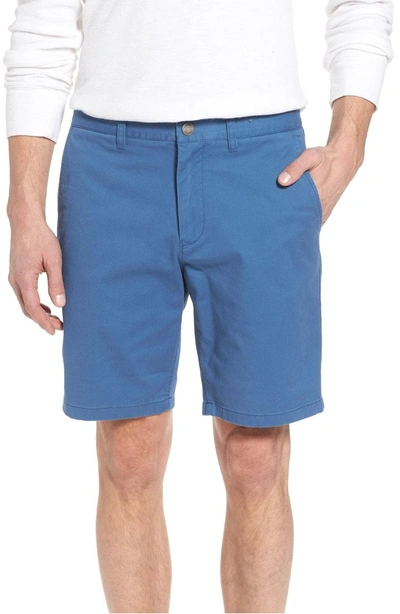 Shop Bonobos Stretch Washed Chino 9-inch Shorts In Captains Blue
