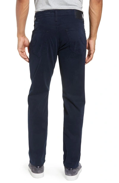 Shop Ag Everett Sud Slim Straight Fit Pants In Blue Vault