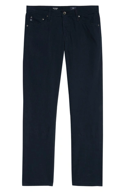 Shop Ag Everett Sud Slim Straight Fit Pants In Blue Vault