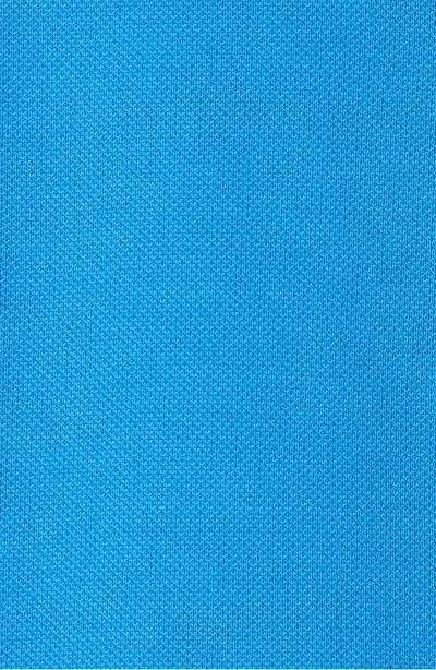 Shop Givenchy Logo Band Pique Polo In Blue