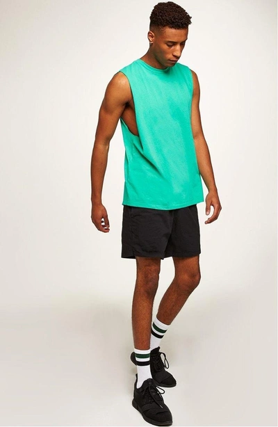 Shop Topman Oversize Tank In Turquoise