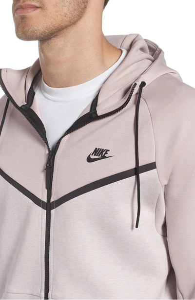 Nike Men's Sportswear Tech Fleece Windrunner Zip Hoodie In Pink | ModeSens
