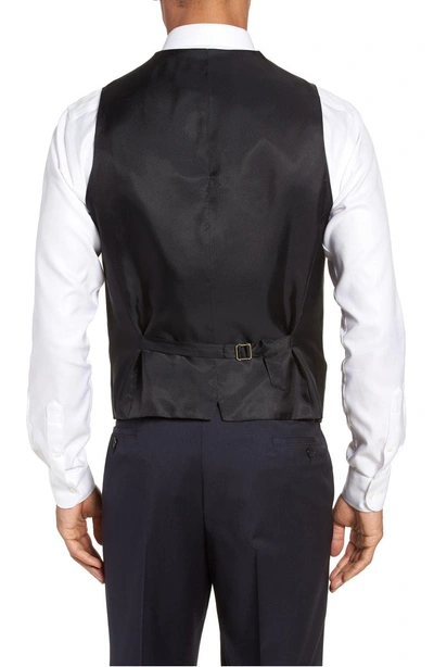 Shop Hugo Boss Wilson Cyl Slim Fit Vest In Dark Blue