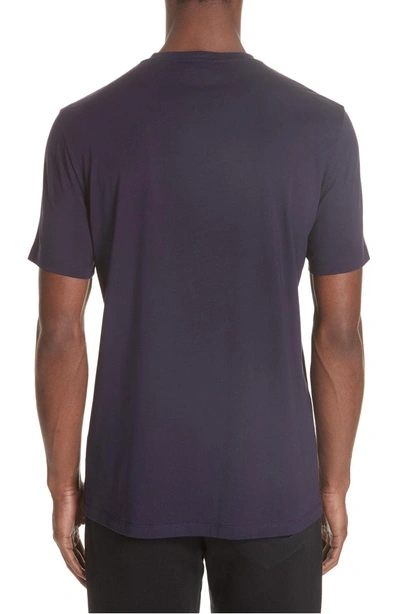 Shop Versace Allover Print T-shirt In Purple
